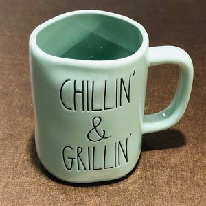 Chillin and Grilling Sage Green Rae Dunn coffee mug!